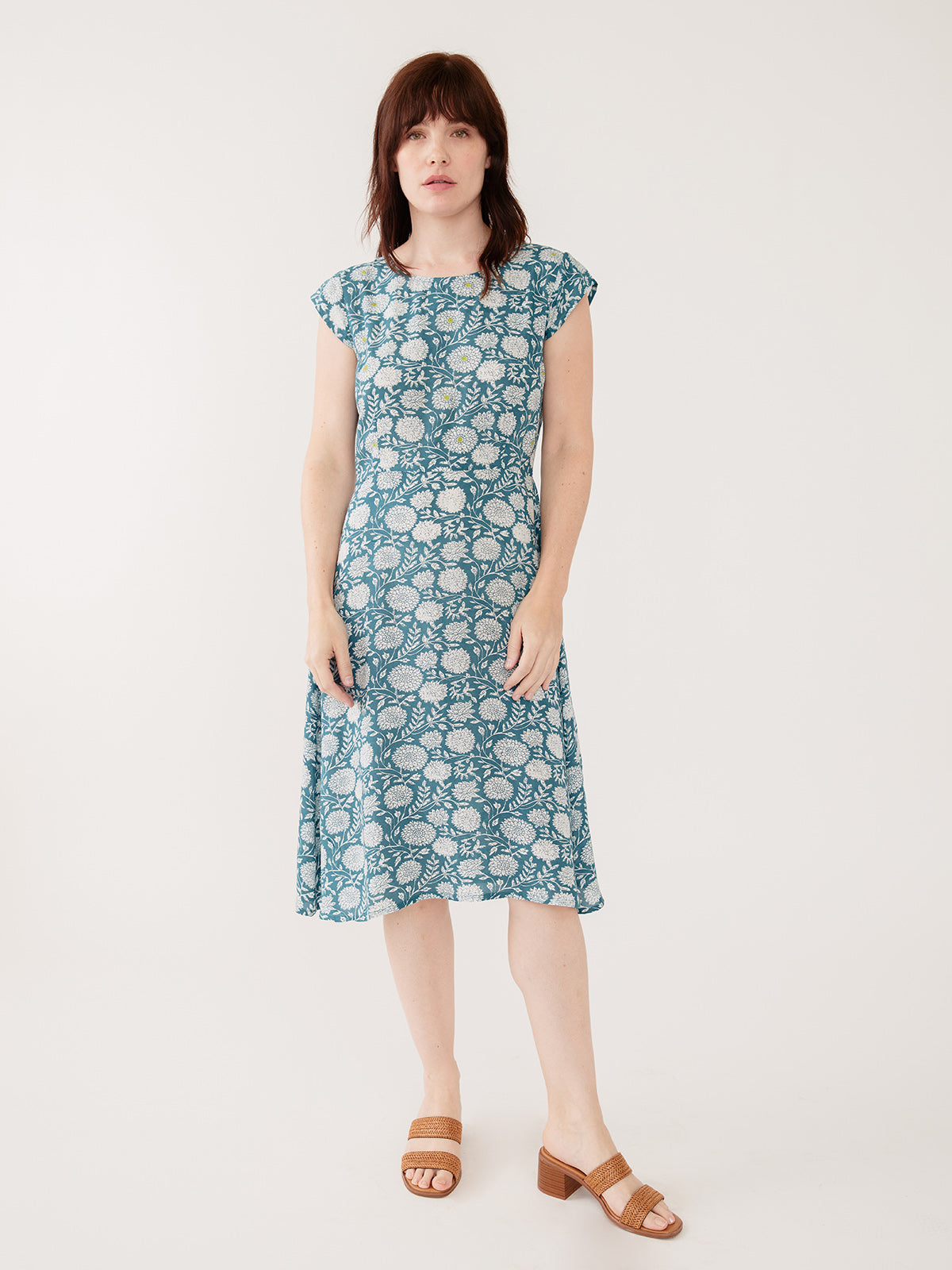 Marseille Dress - Teal Modal