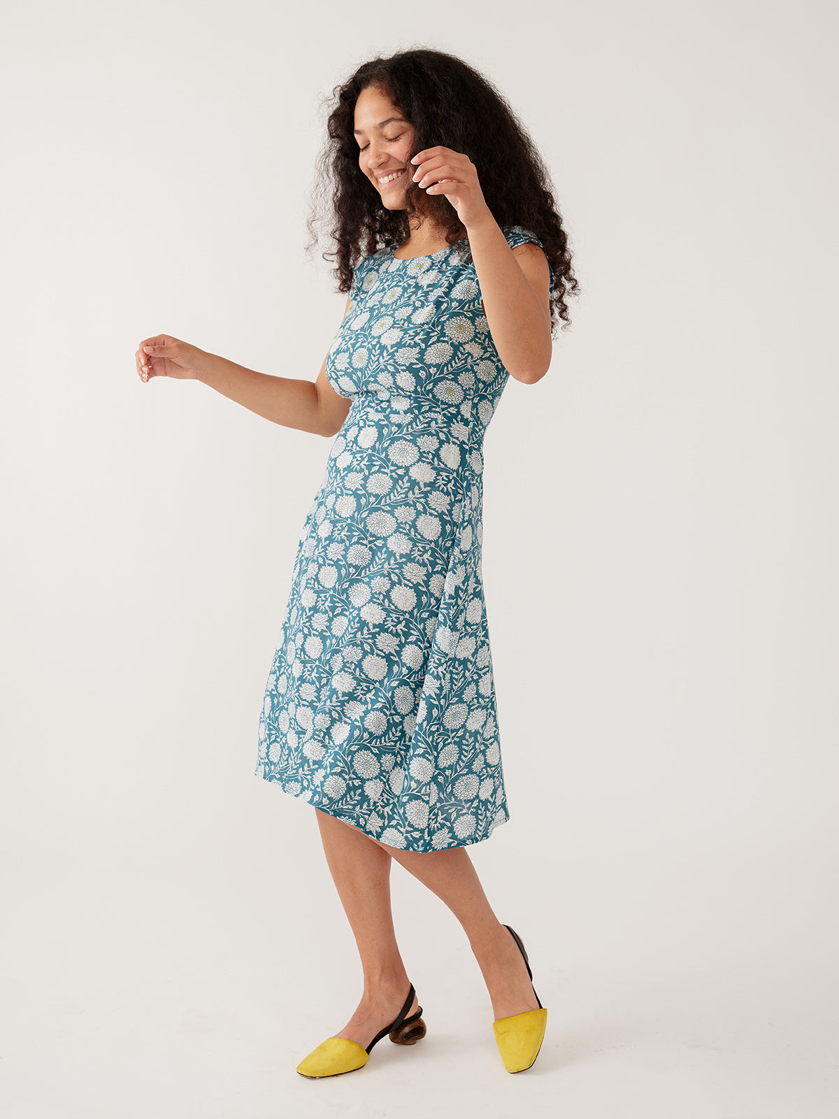 Marseille Dress - Teal Modal
