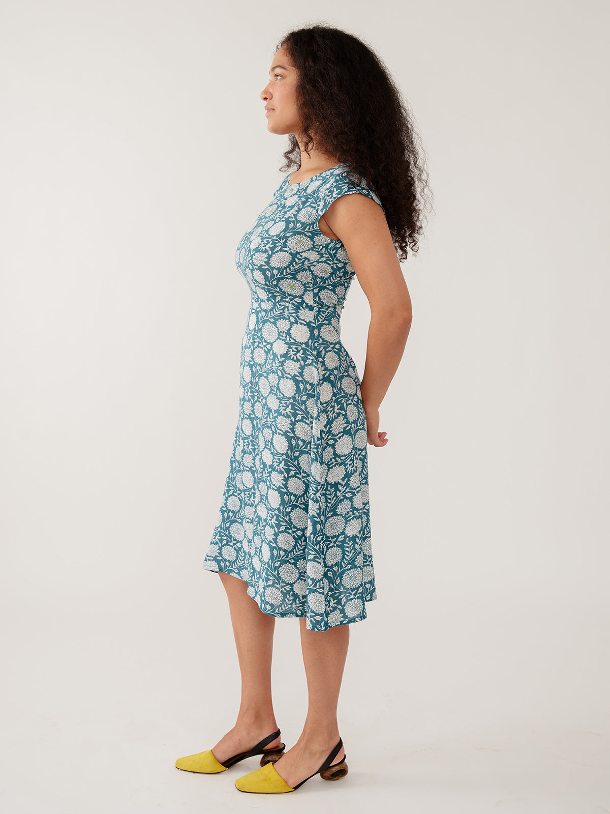 Marseille Dress - Teal Modal