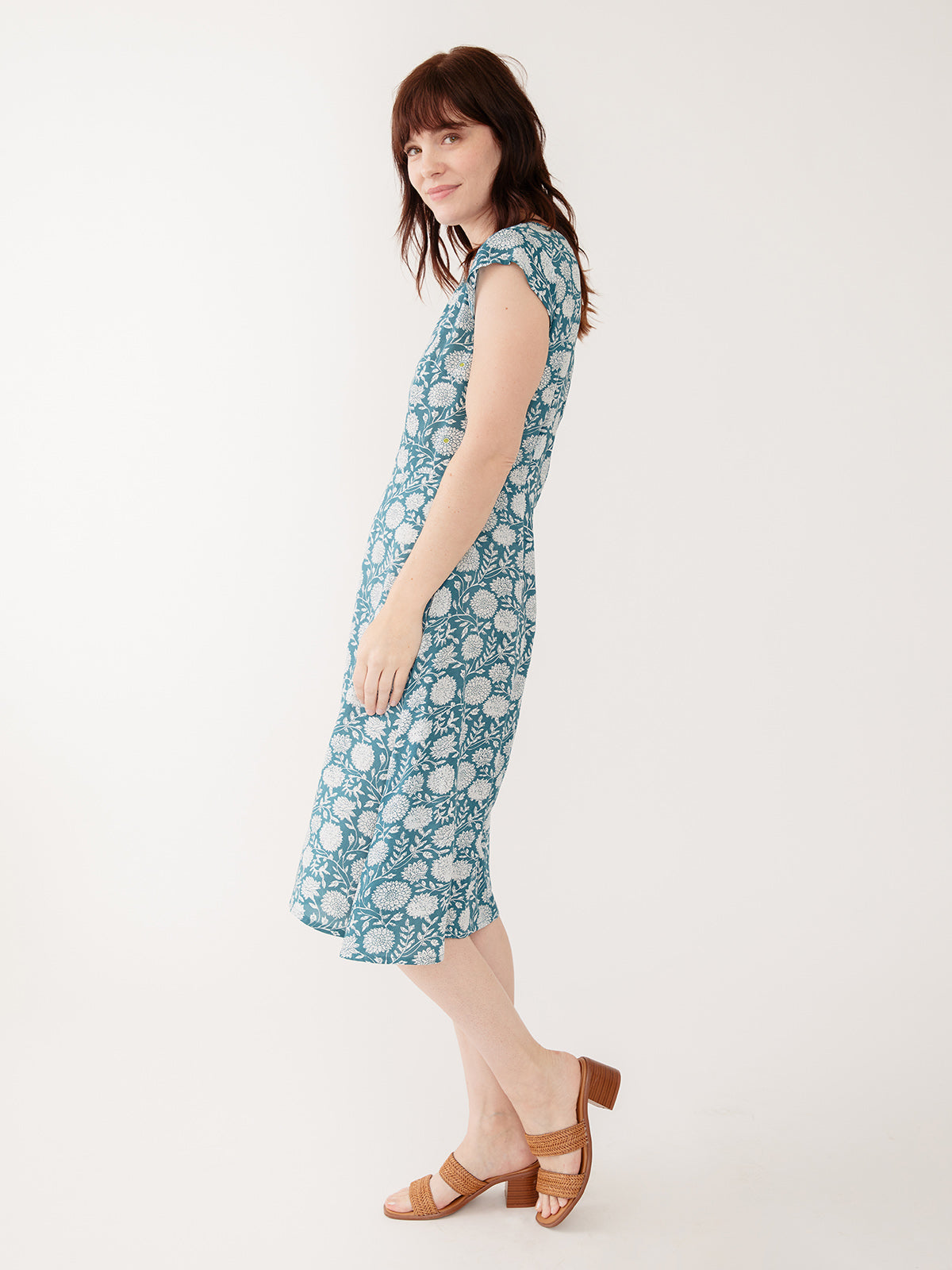 Marseille Dress - Teal Modal