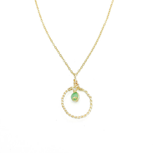 Matcha necklace