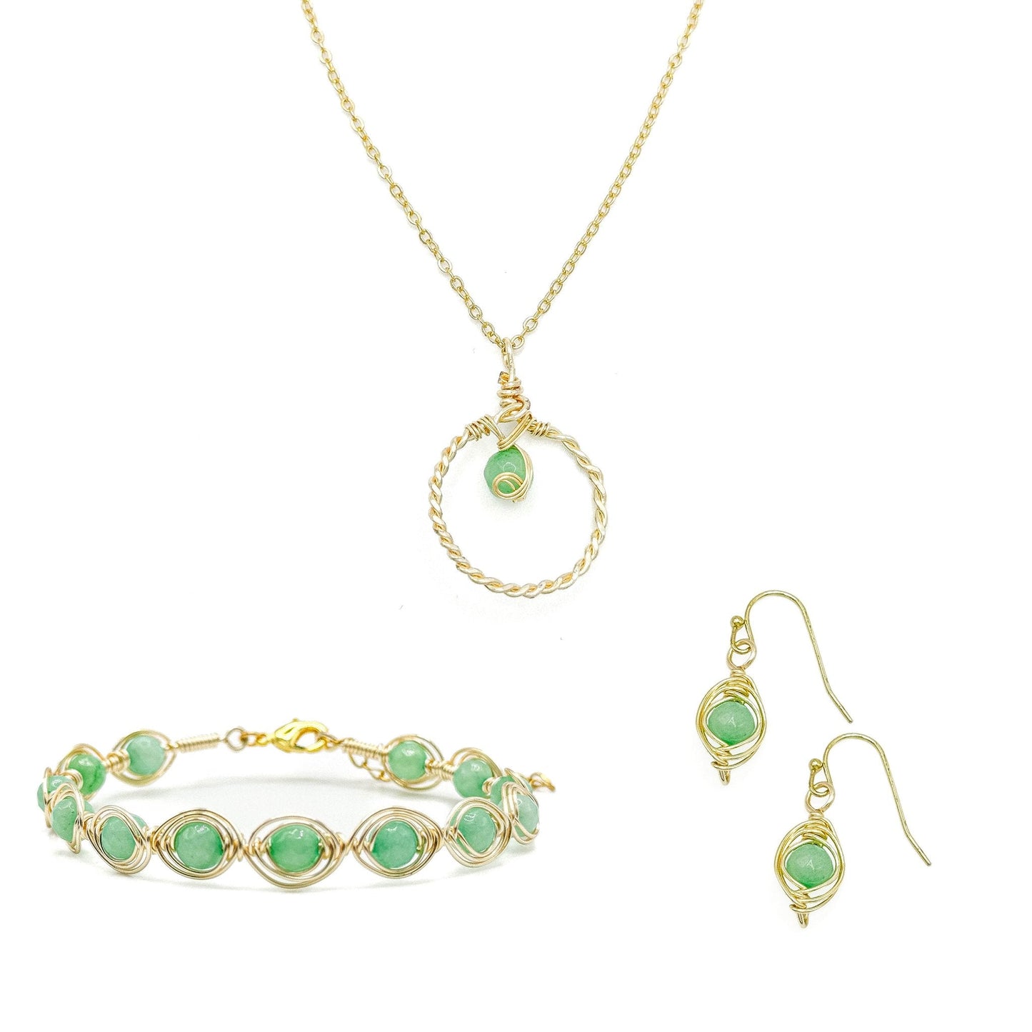 Matcha necklace