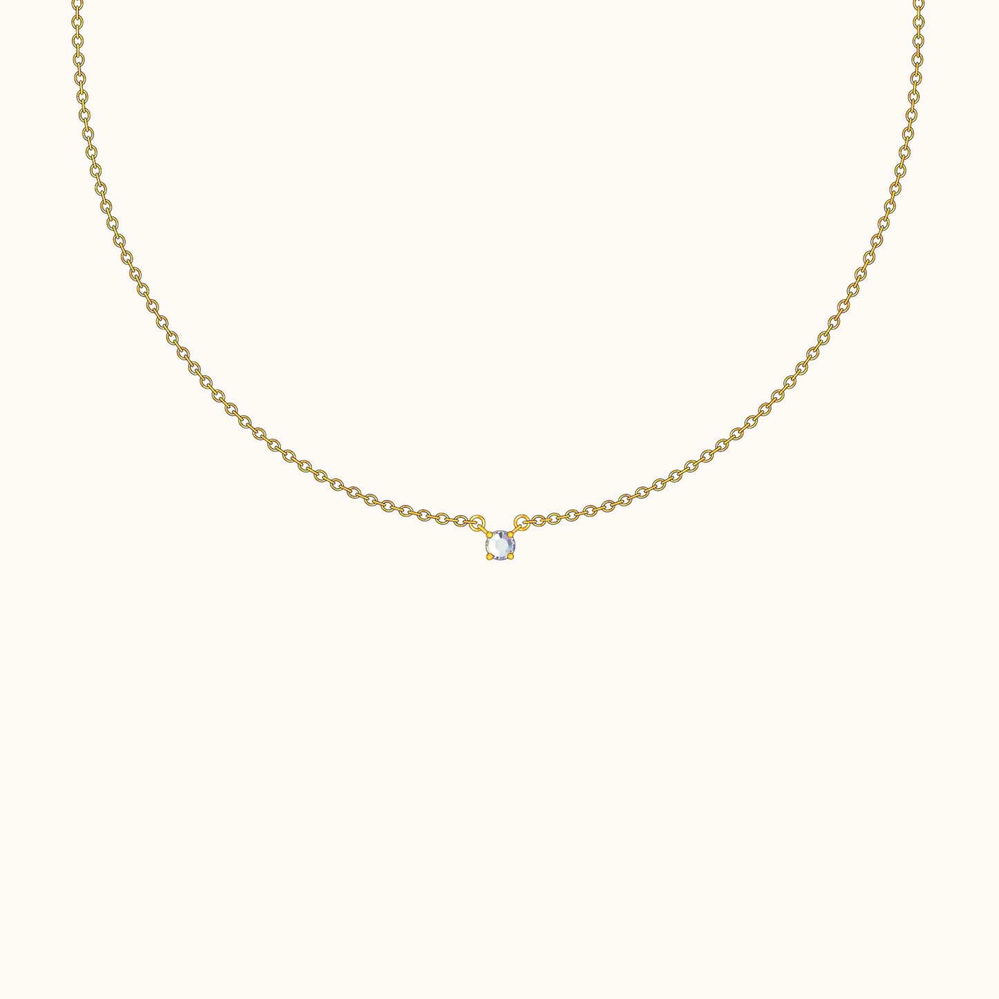 Dainty CZ Necklace