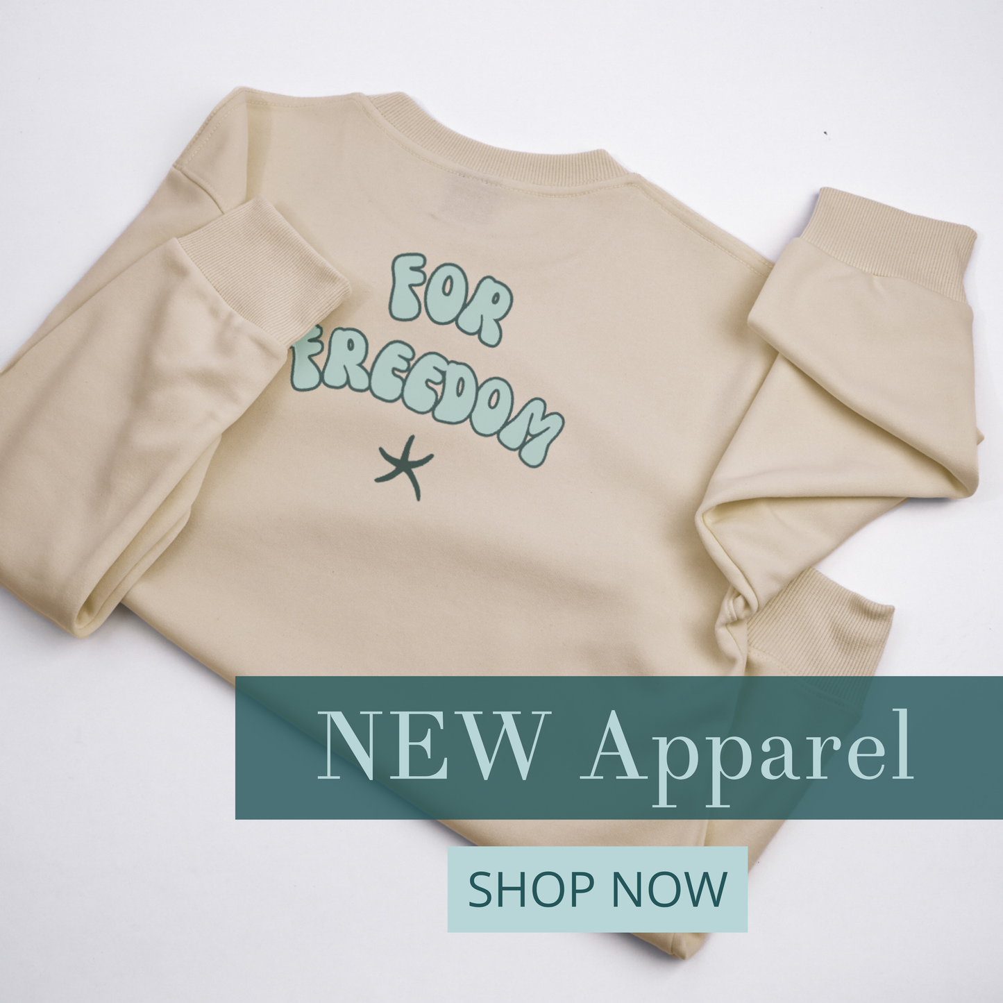 For Freedom Crewneck Sweatshirt