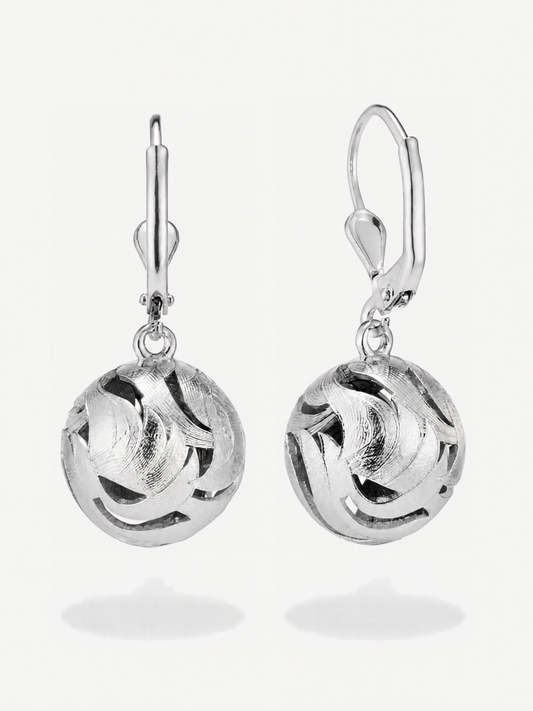 Sterling Silver Drop earrings – Day | No More Nobody