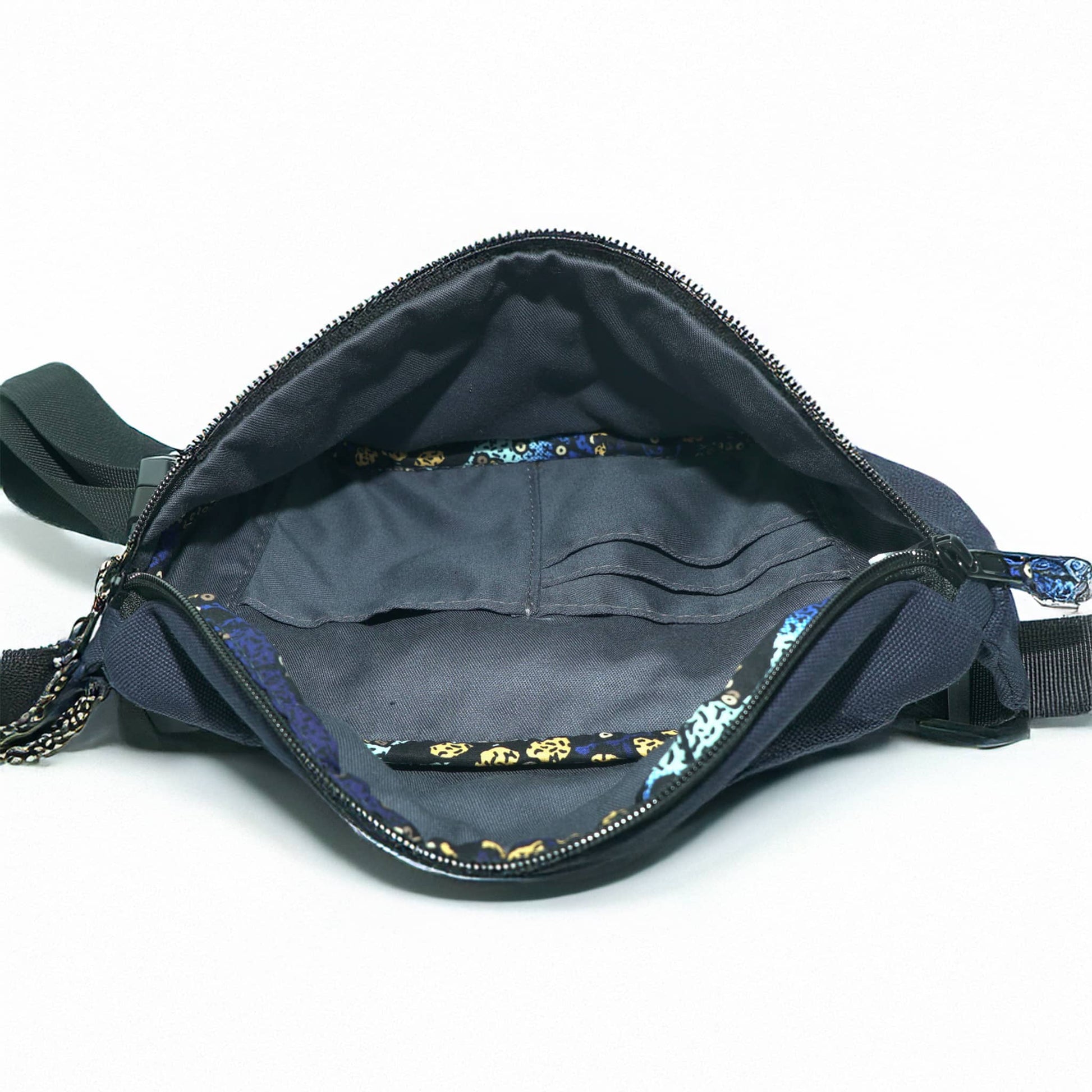Anto Canvas Crossbody Fanny Pack #color_navy-blue