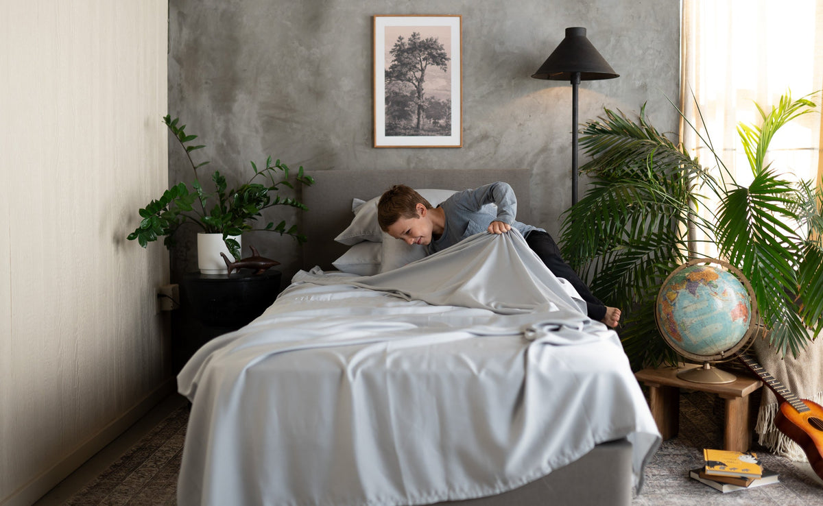 Kids TENCEL™ Sheet Set + Pillowcases