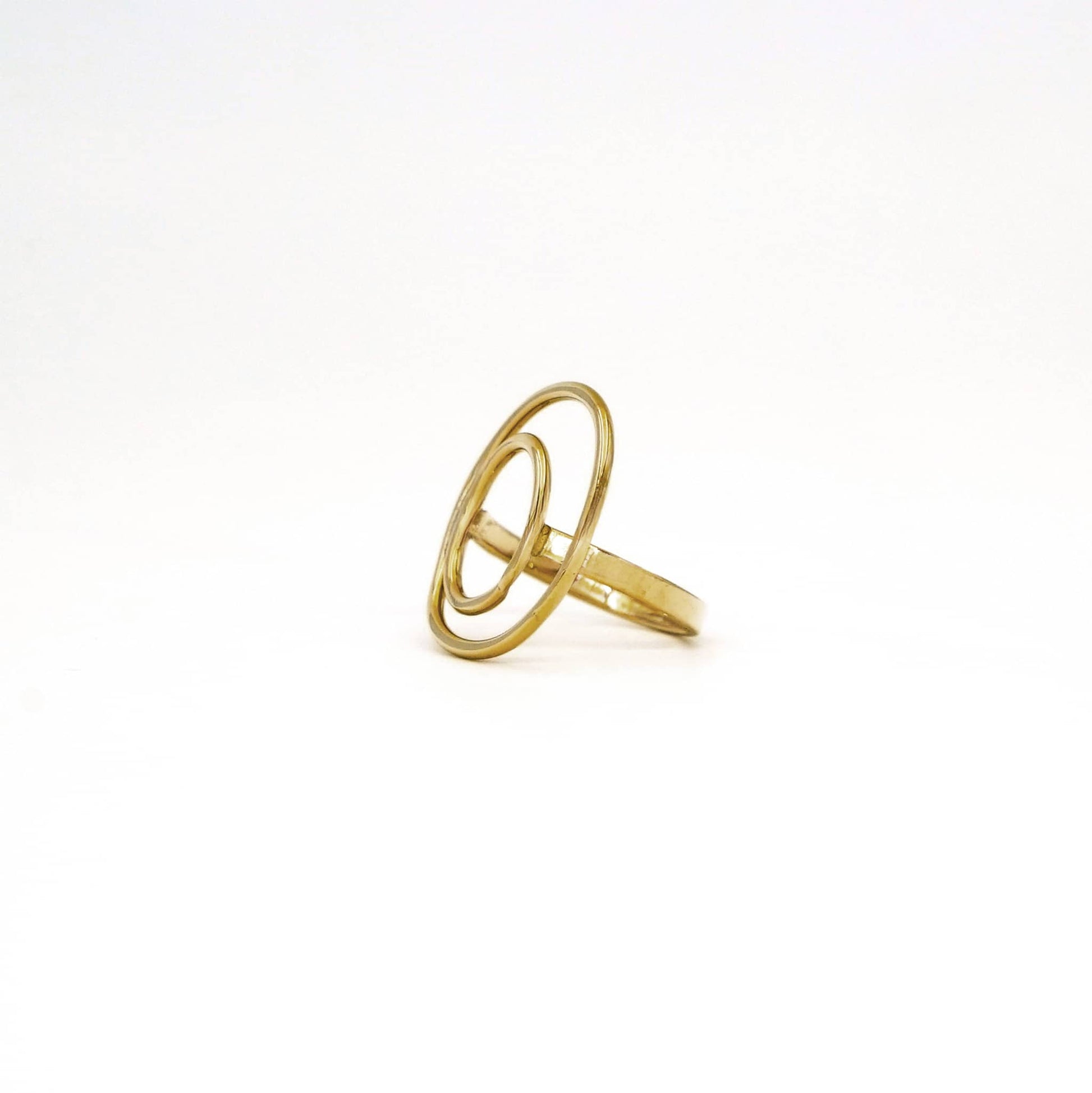 Double Moon Phase Cocktail Ring | Nita