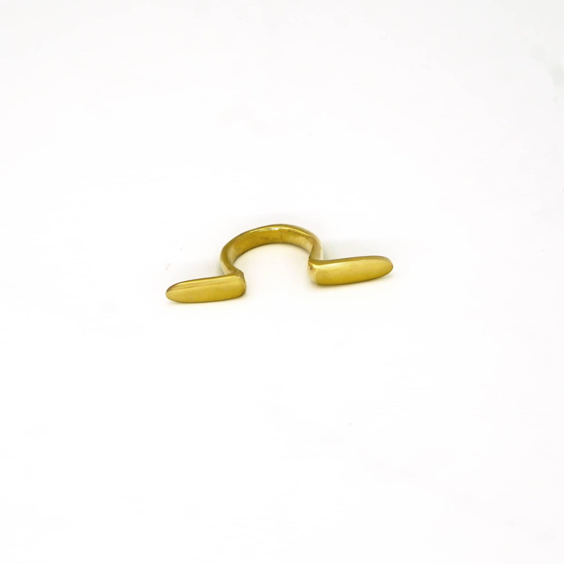 Njia Adjustable U-shaped open cuff ring