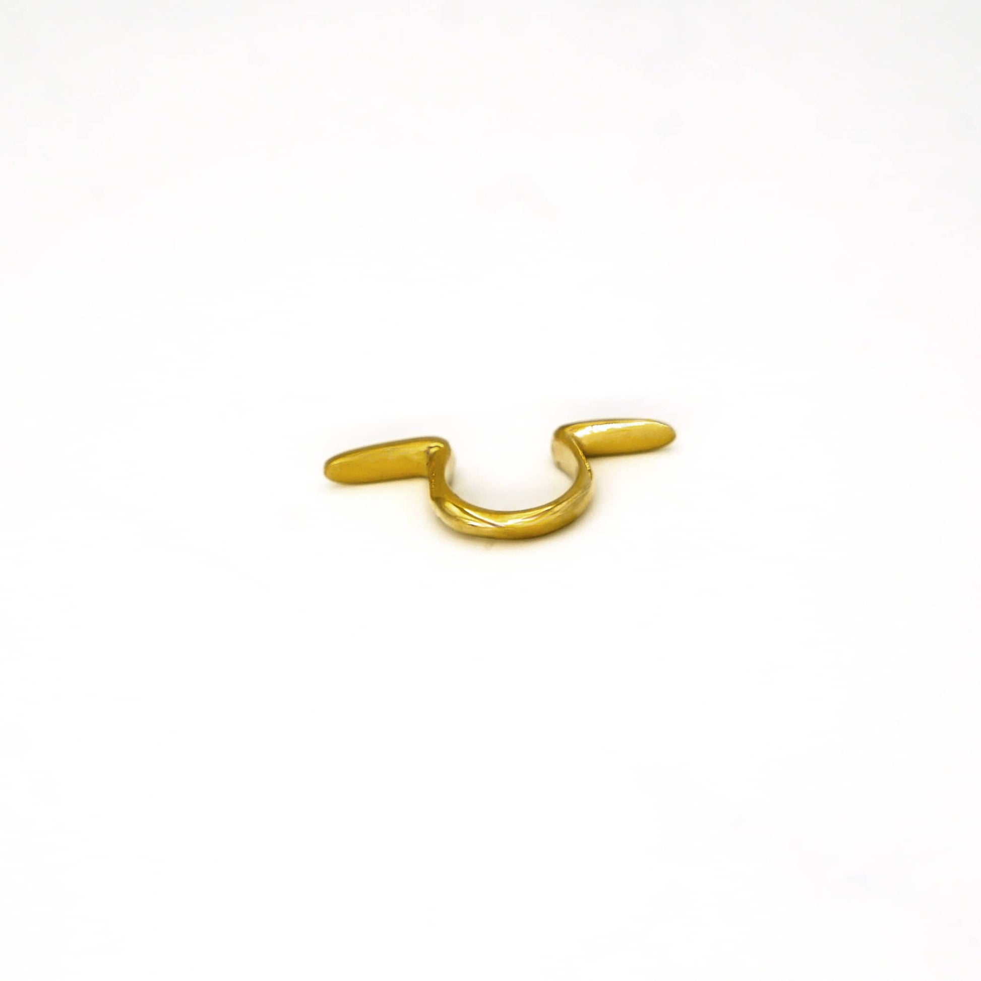 Njia Adjustable U-shaped open cuff ring