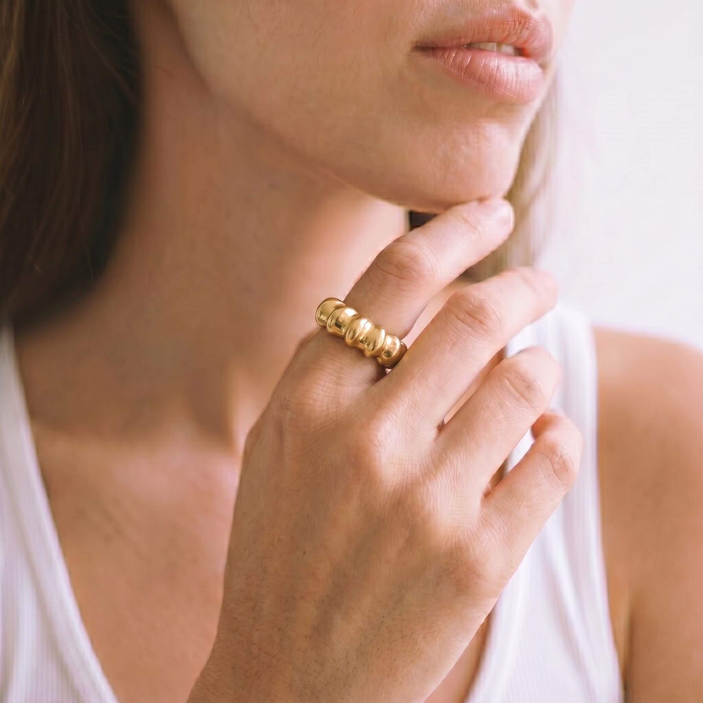 Noble Crown Band Ring | Rica Ecodunia