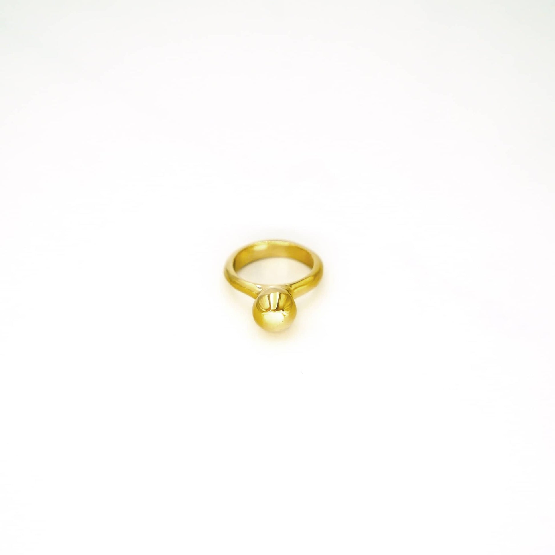 Nyundo Ball Ring Brass