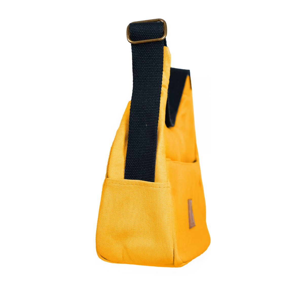Crossbody Crescent Bag - Canvas Shoulder Bag for Women #color_orange