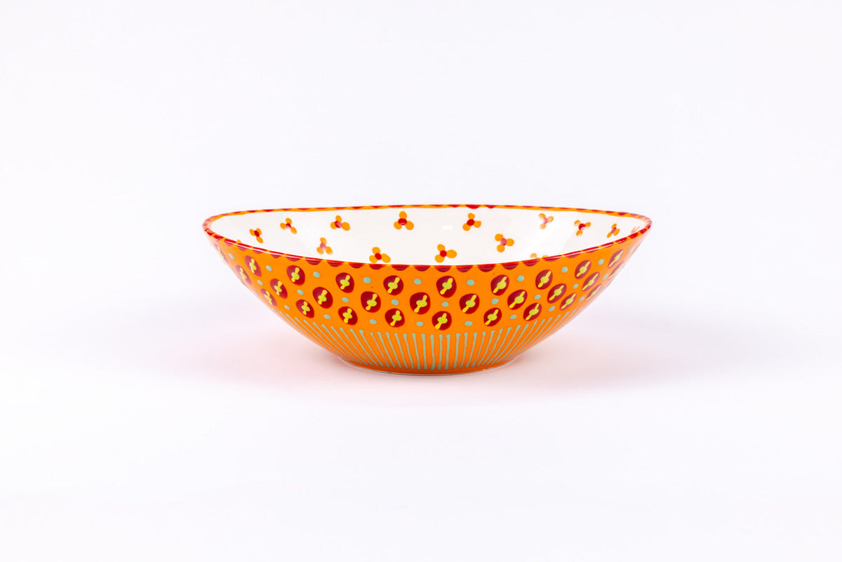 Ceramic Oval Serving Bowl