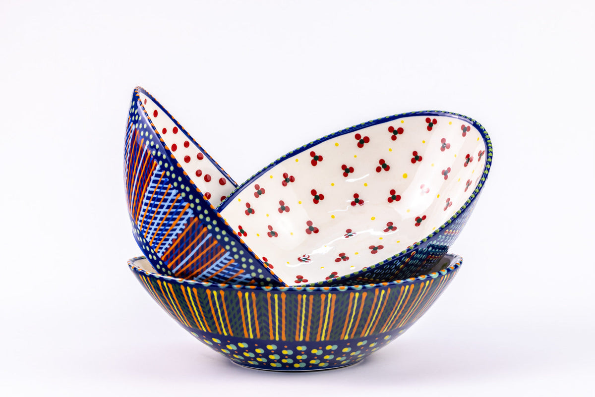 Ceramic Oval Serving Bowl