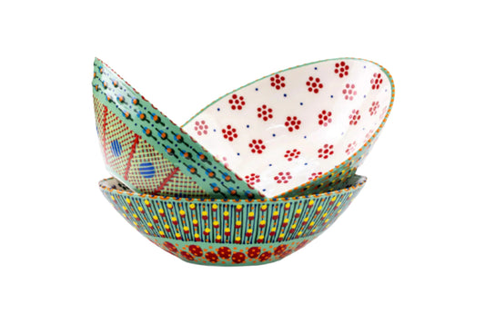 Ceramic Oval Serving Bowl