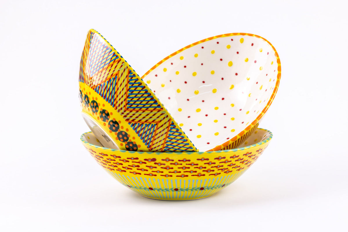 Ceramic Oval Serving Bowl