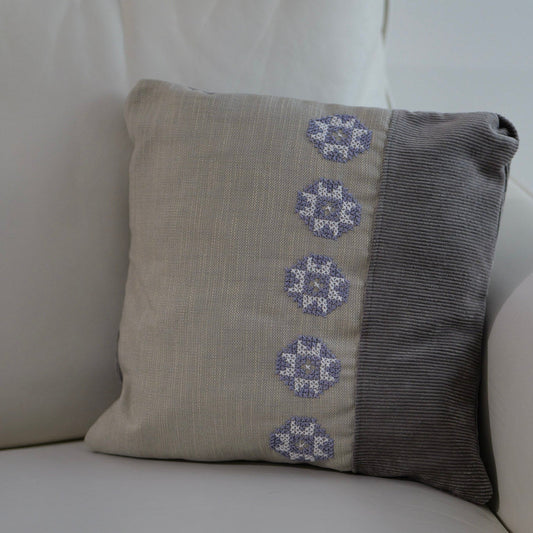 Maha Pillow Cover - Gray