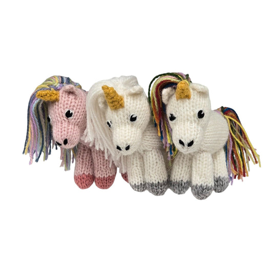 Unicorn Ornaments, set of 3
