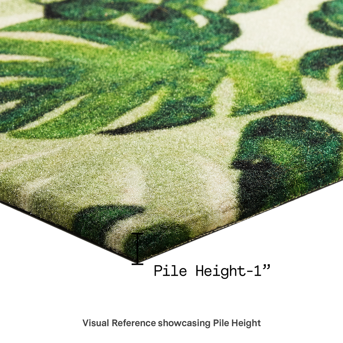 Panama Green Outdoor Doormat – 18" x 30" Non-Slip, Nylon