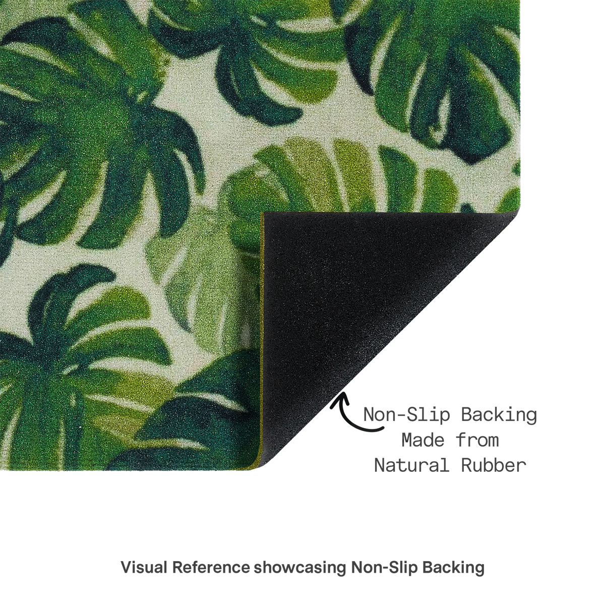 Panama Green Outdoor Doormat – 18" x 30" Non-Slip, Nylon