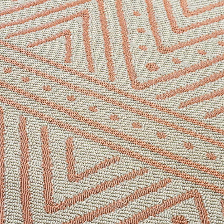 Patan - Coral Outdoor Rug for Patio