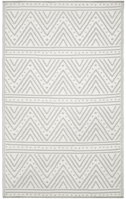 Patan - Beige Geometric Outdoor Rug for Patio