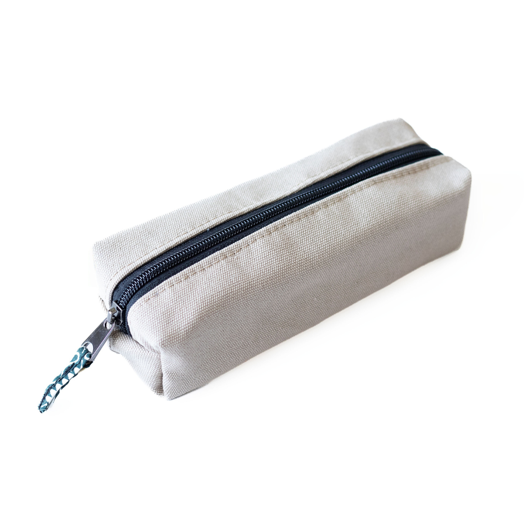 Pencil Pouch Zipper Bag #color_natural