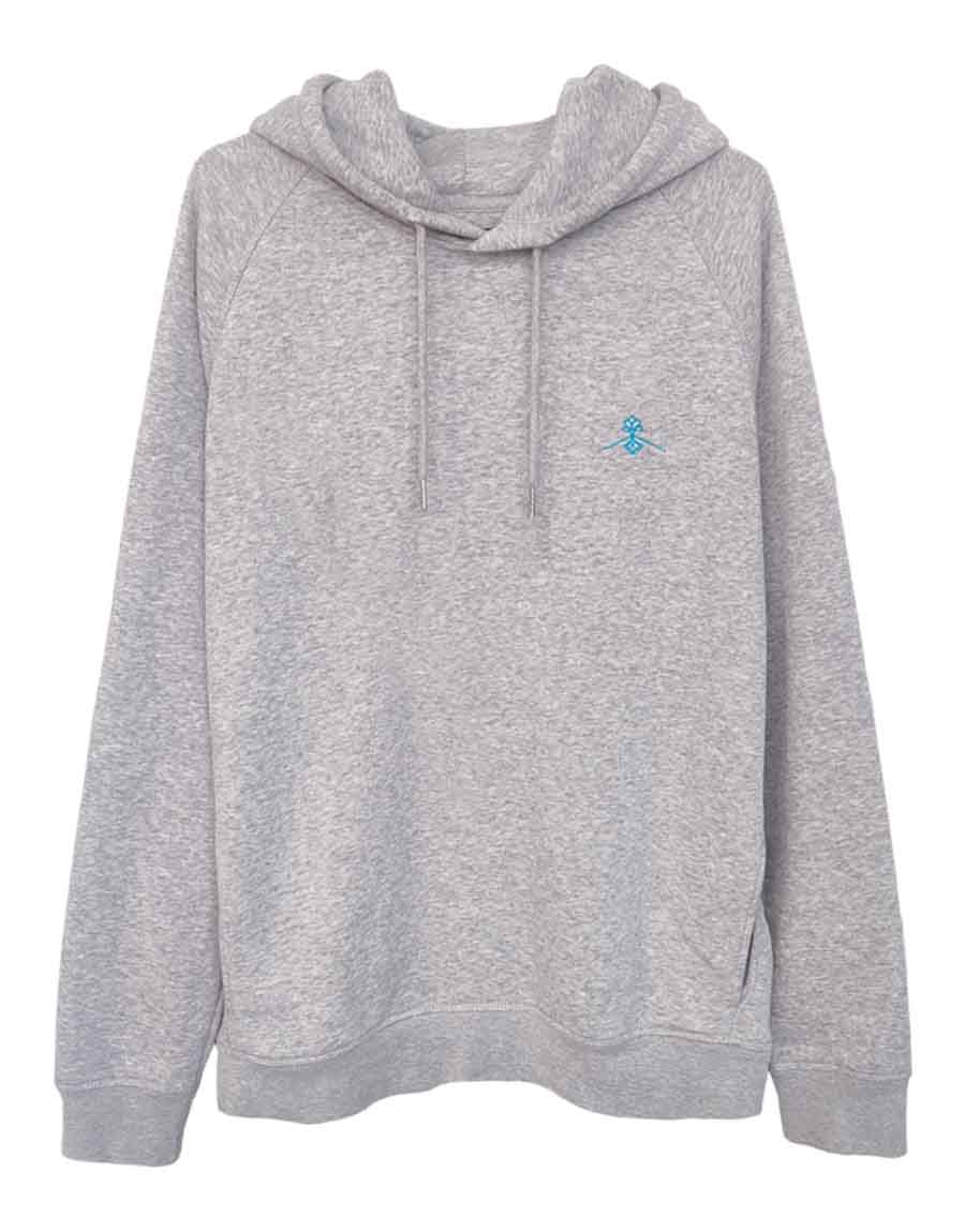 Sudadera orgánica - Gris Jaspeado