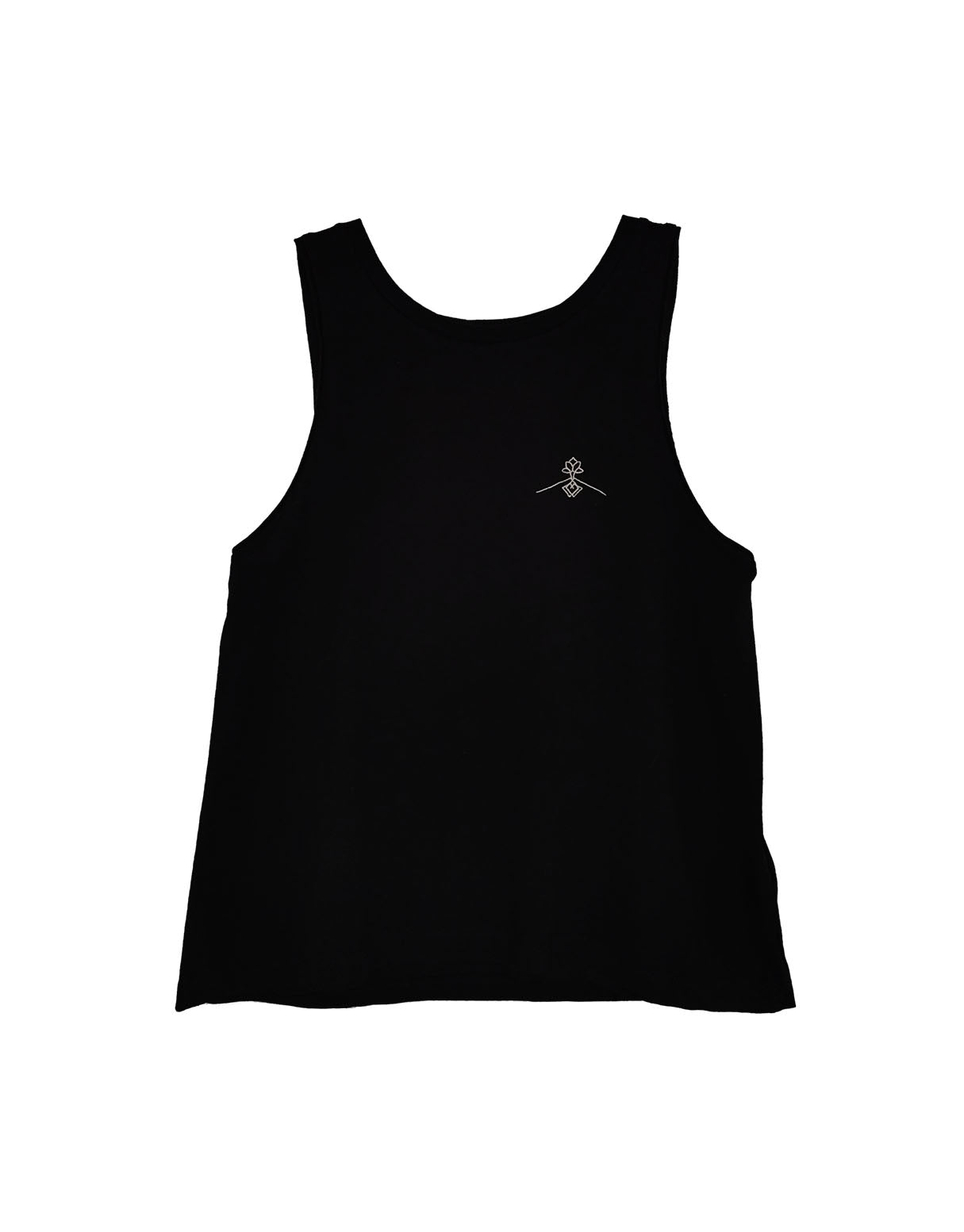 Camiseta tirantes orgánica - Negro