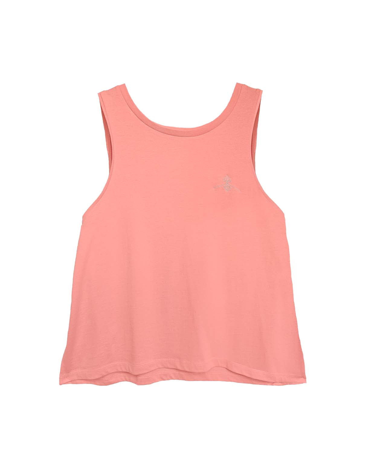 Camiseta tirantes orgánica - Coral