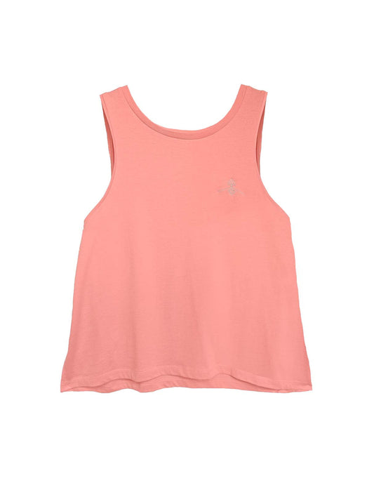 Camiseta tirantes orgánica - Coral