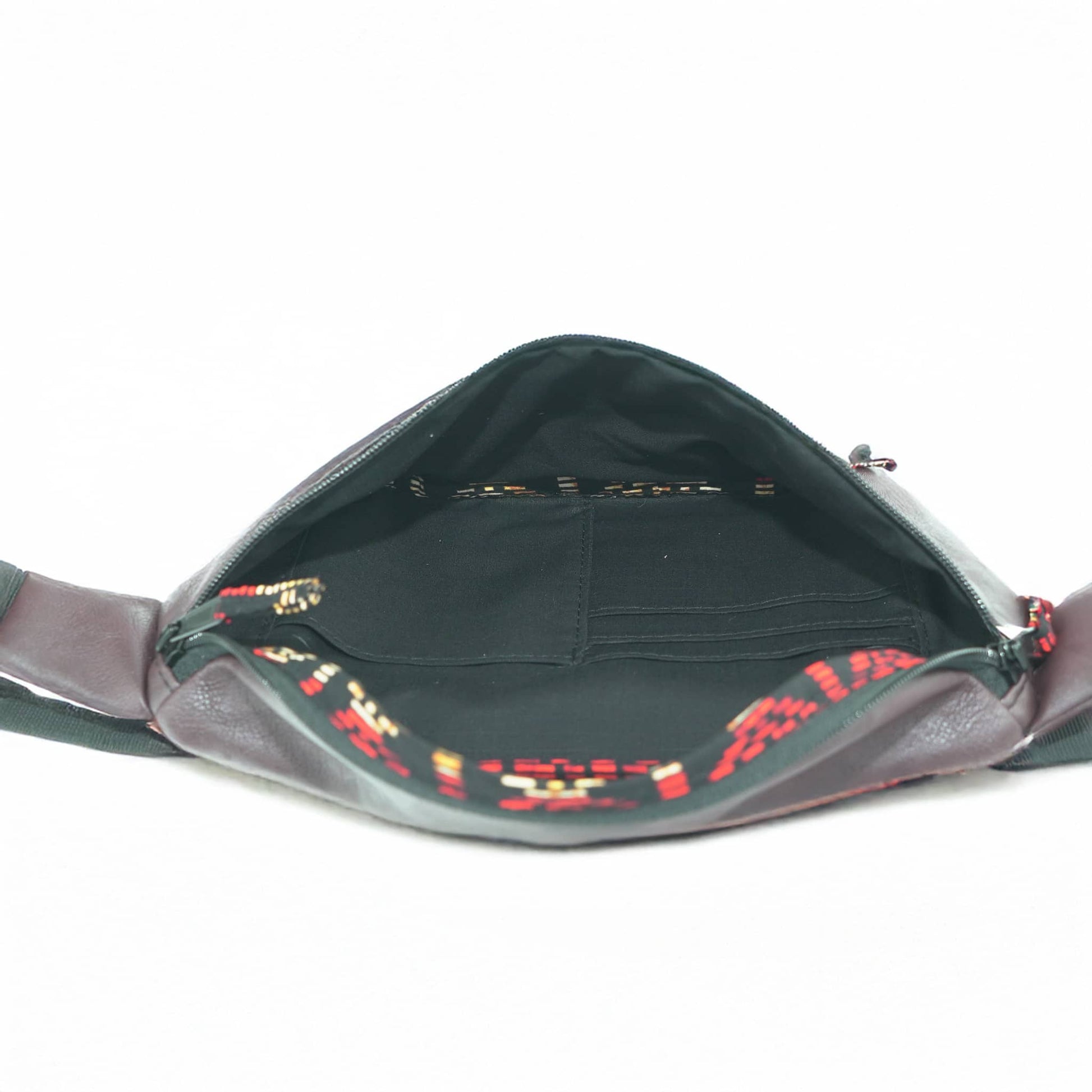 Plum Vegan Crossbody Fanny Pack #color_plum