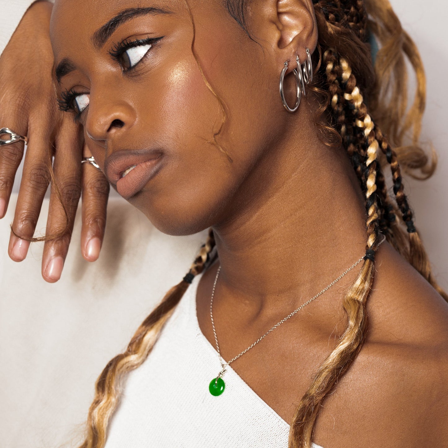 Sterling Silver Classic Hoop Earrings