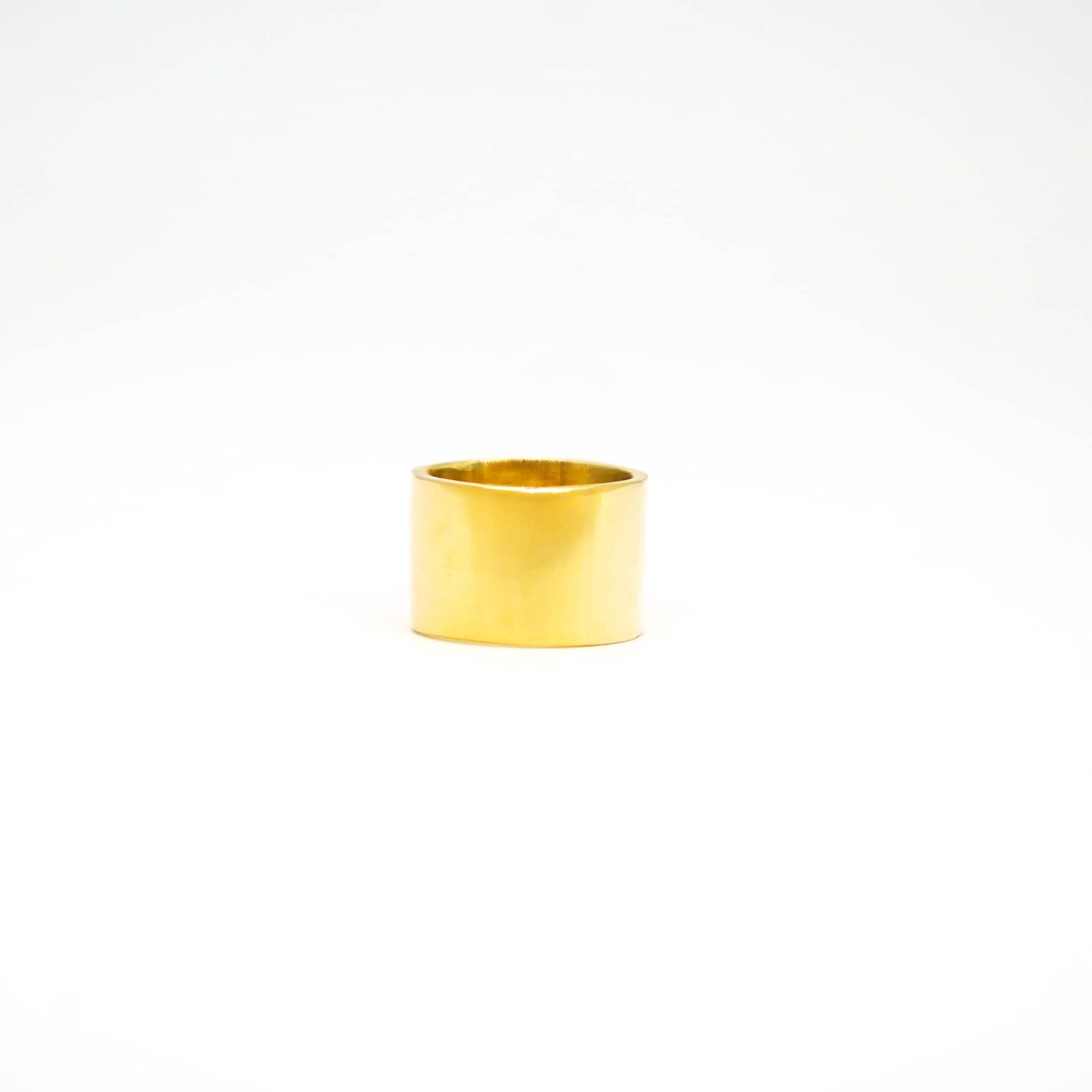 Brass Wide Band Solid Ring | Rahisi Ecodunia
