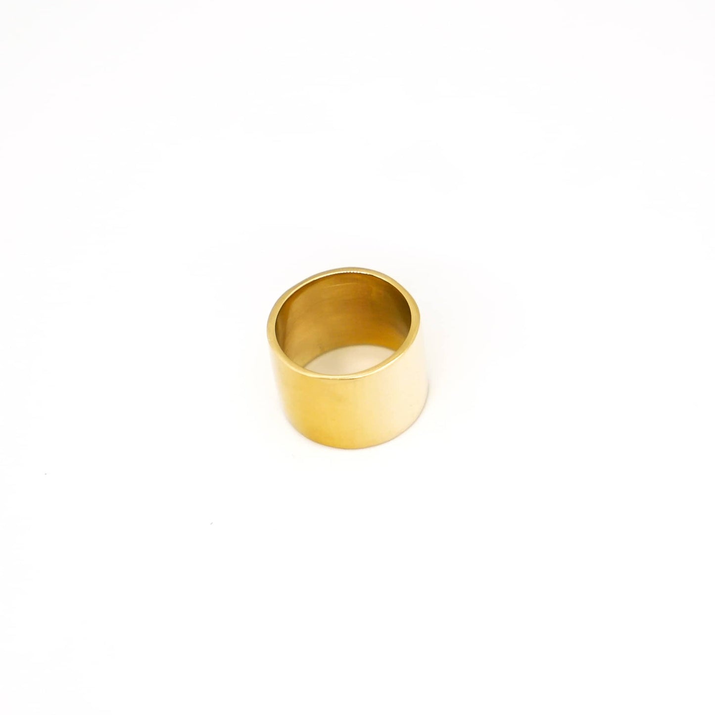 Brass Wide Band Solid Ring | Rahisi Ecodunia