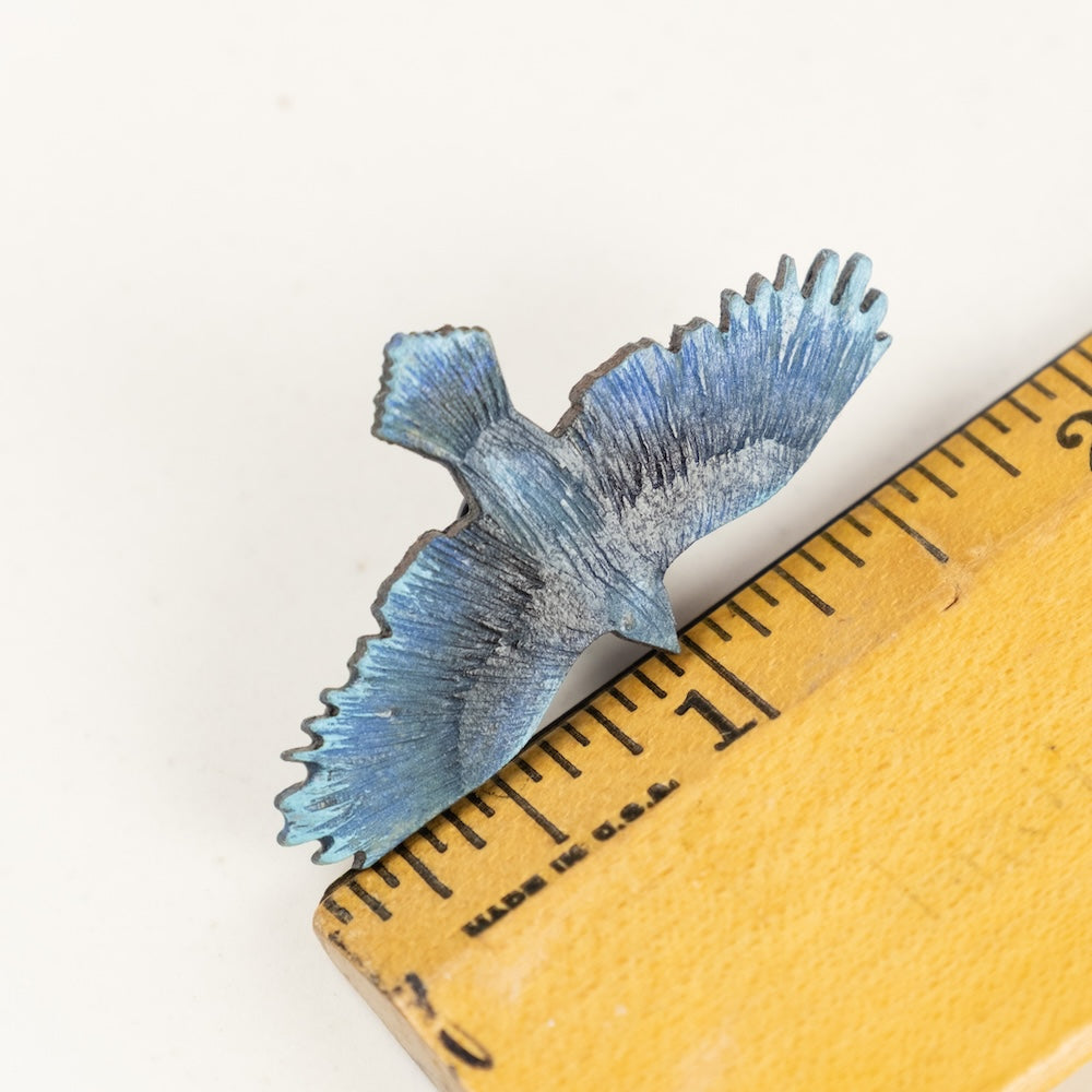 Raven Brooch