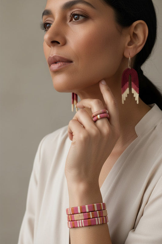 Rose & Copper Rings-TAVWE