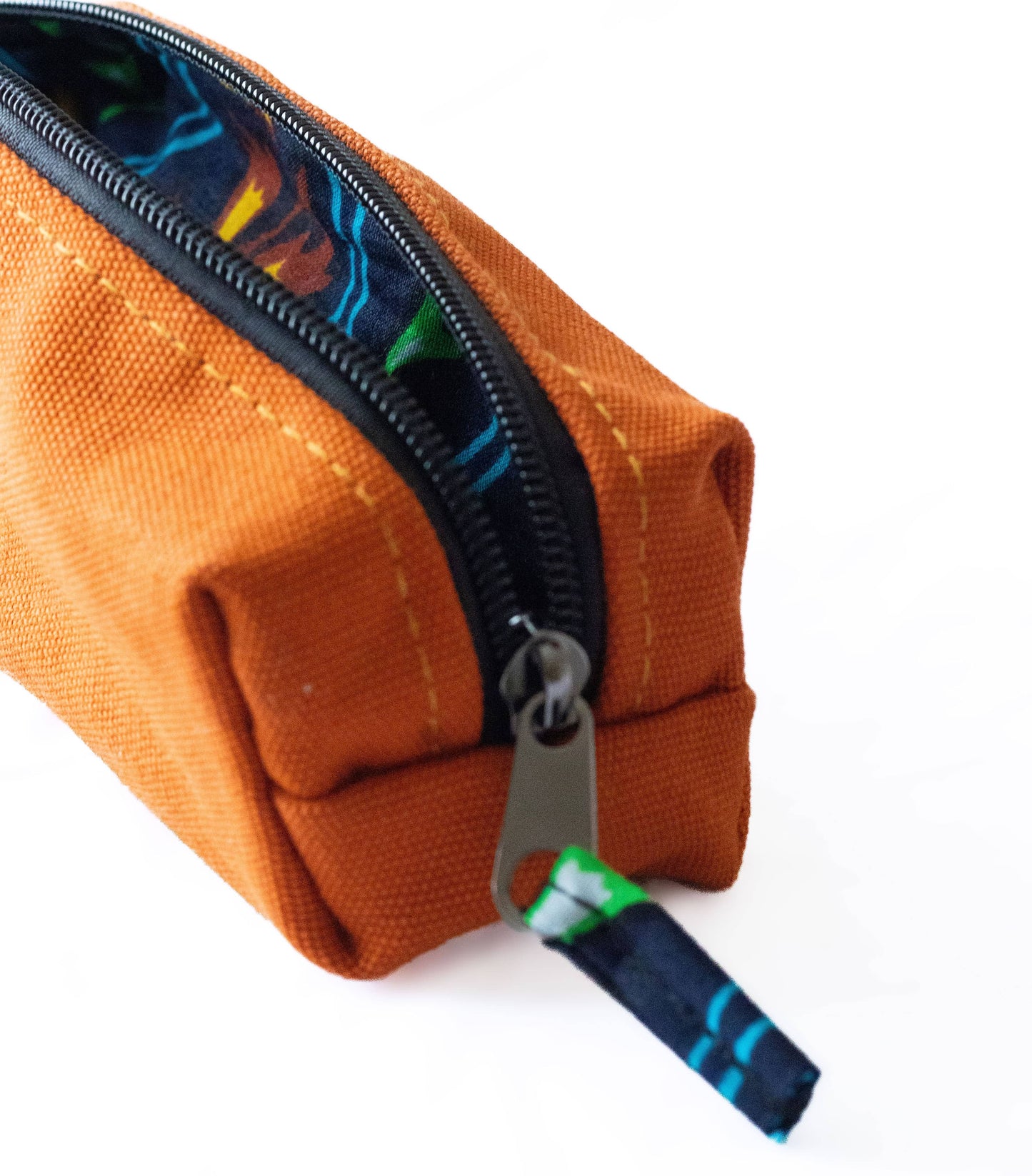 Pencil Pouch Zipper Bag rust #color-rust