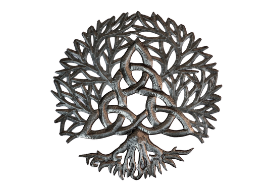 Celtic Knot Symbol, Tree of life Wall Hanging Art 11"