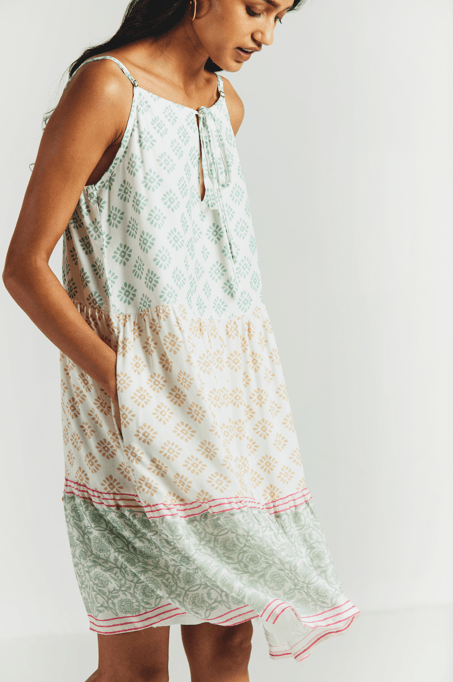 Strappy tiered dress - Reistor