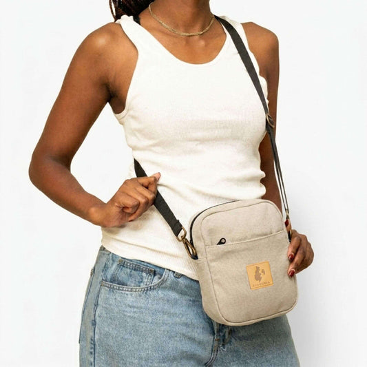 Rozi Canvas Crossbody Bag 2L #color_sand-white