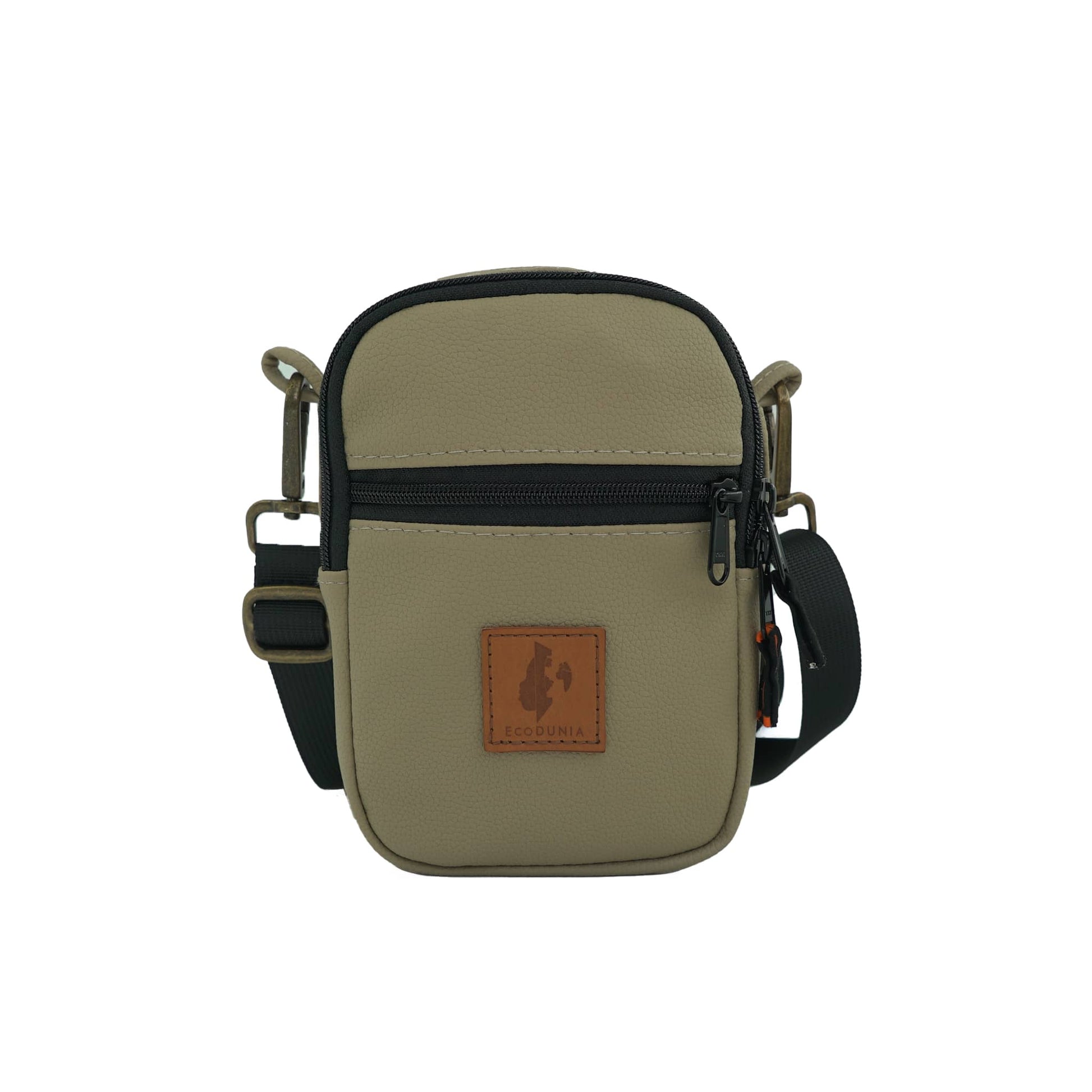 Rozi Vegan Leather Crossbody Bag 1L #color_pebble-latte