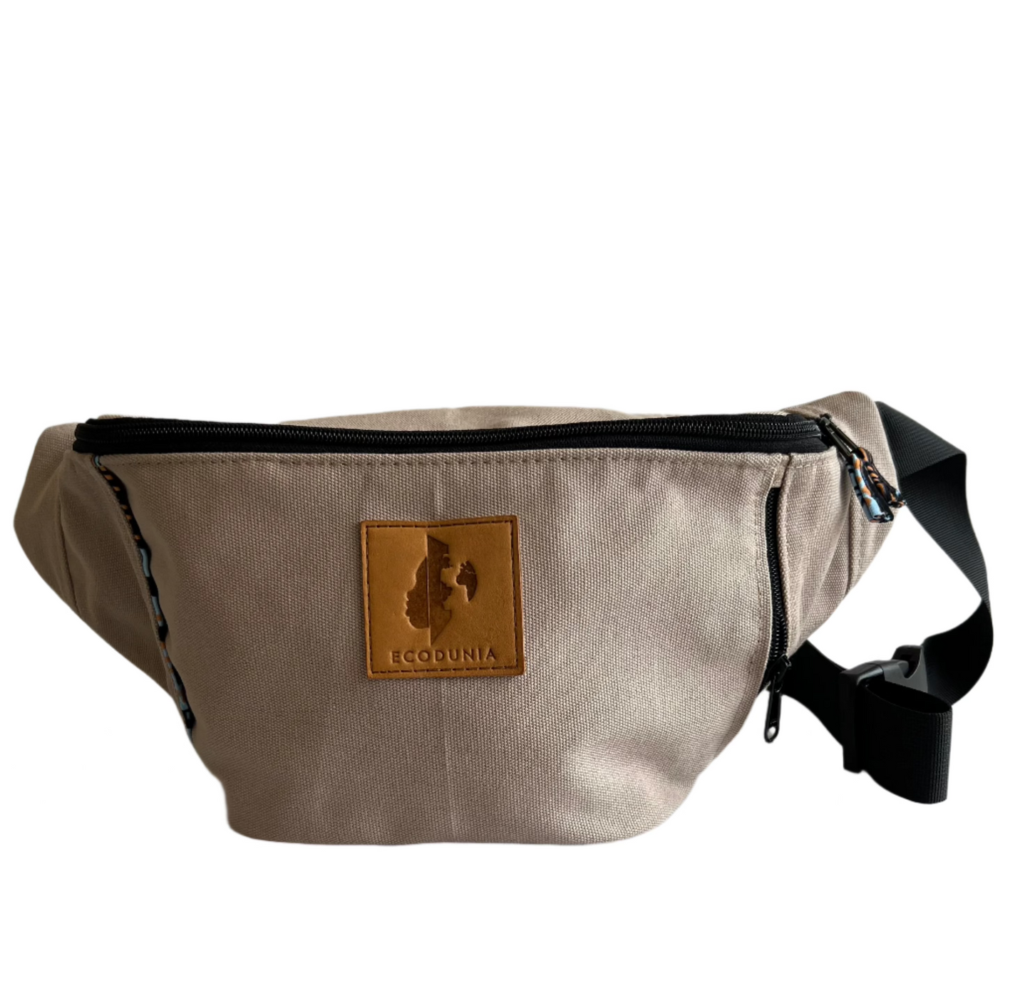 Crossbody Large Fanny Pack -  Canvas Waist Bag