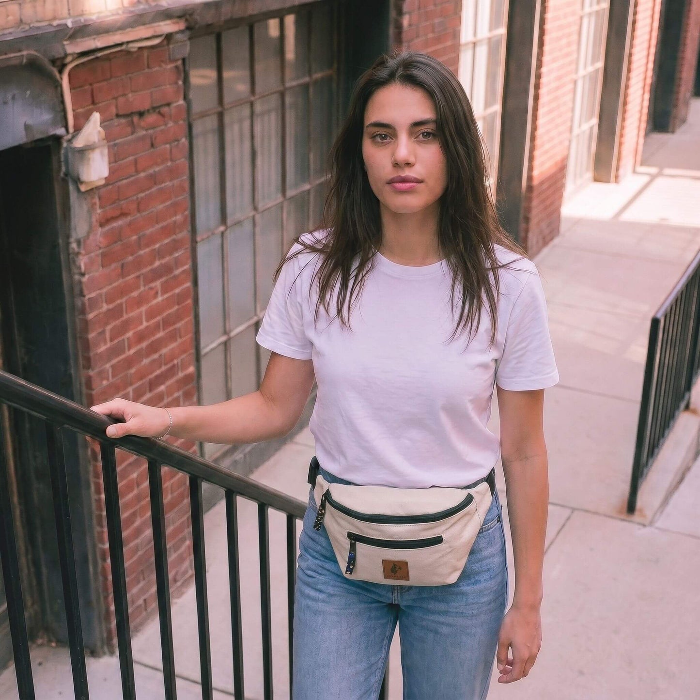 Canvas Crossbody Fanny Pack | Toni