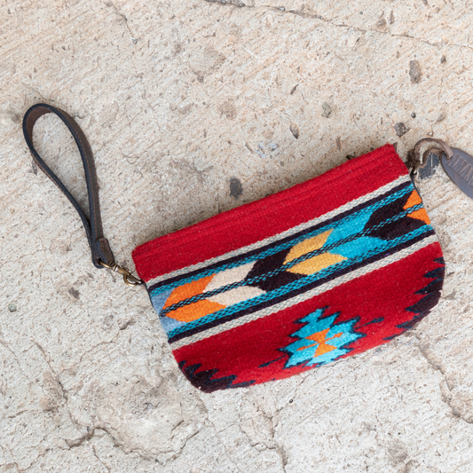 Scarlet Arrows Convertible Clutch