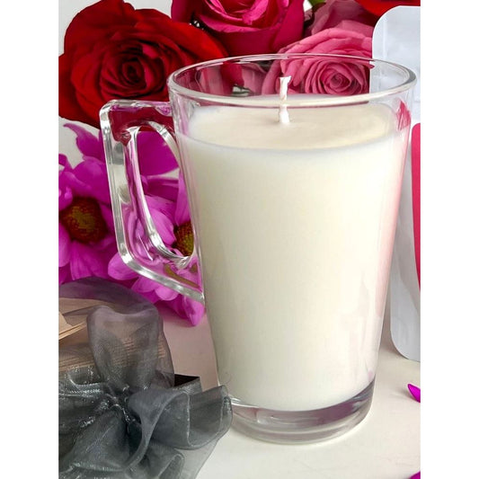 Cashmere Plum Melon Mug Candle