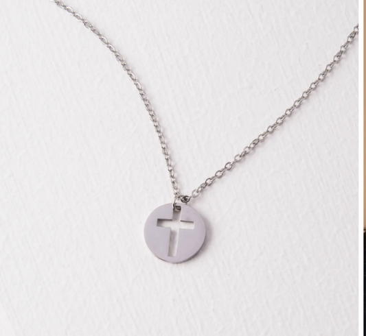 Silver Carolyn Necklace