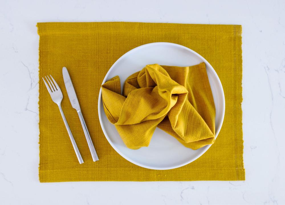 Semien Handwoven Ethiopian Cotton Placemat | Set of 2