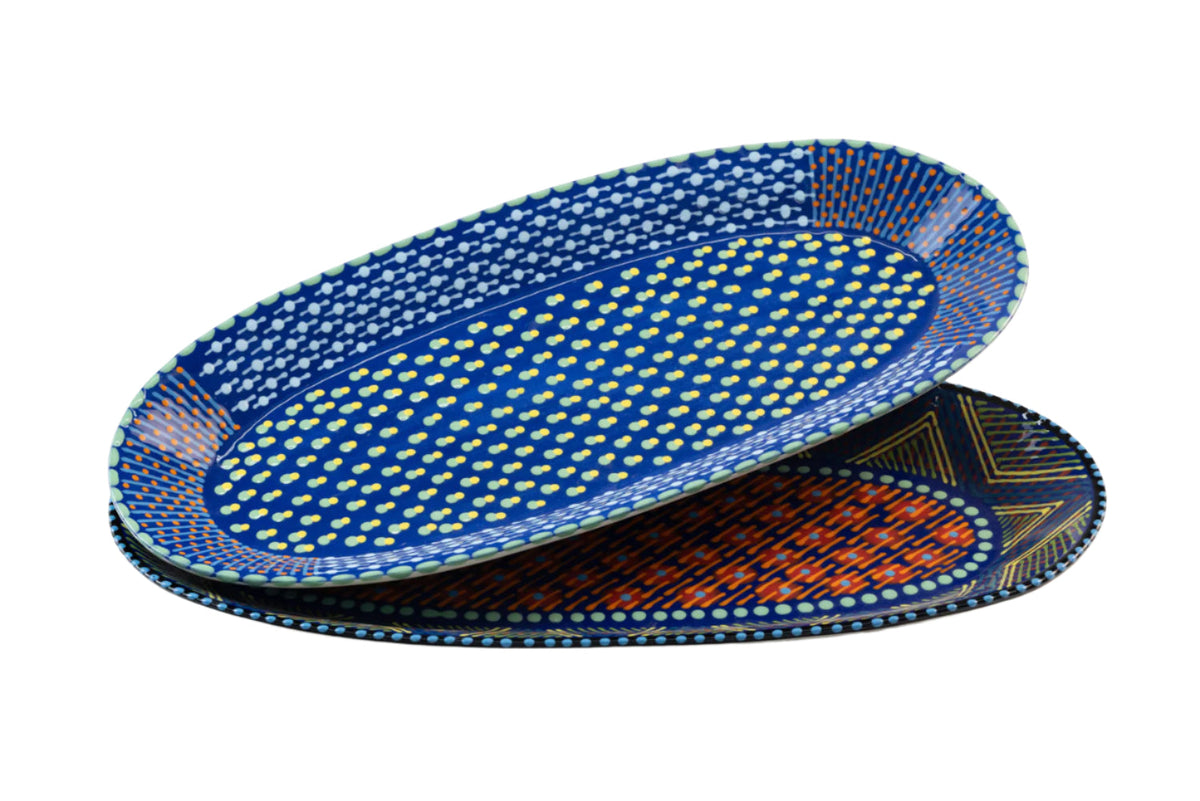 Ceramic Oval Serving Platter